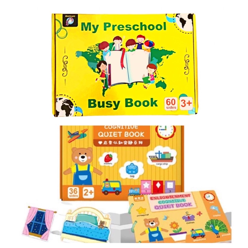 Combo Học Liệu Bóc Dán Tổng Hợp 17 Chủ Đề, 31 Chủ Đề HOPKIDS 60 Trang, Đồ Chơi Thông Minh Giáo Dục Sớm Cho Bé 3-7 Tuổi