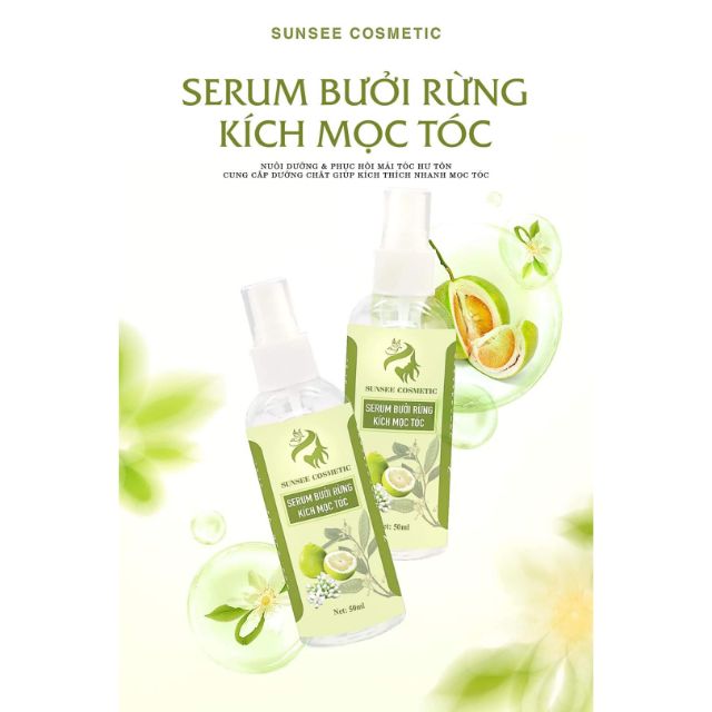 SERUM XỊT KÍCH MỌC TÓC BƯỞI RỪNG