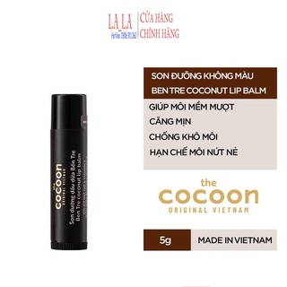 Son dưỡng môi dầu dừa bến tre Cocoon Coconut Lip Balm 5g