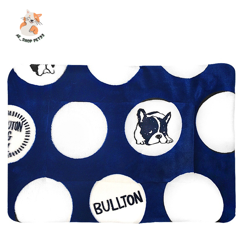Thảm nằm lót bông cho chó mèo - Đệm nằm mỏng mùa đông cho thú cưng