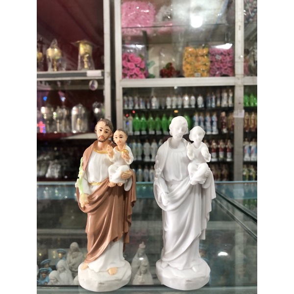 TƯỢNG GIUSE BẾ VICTORIA 12cm-QUÀ TẶNG CÔNG GIÁO