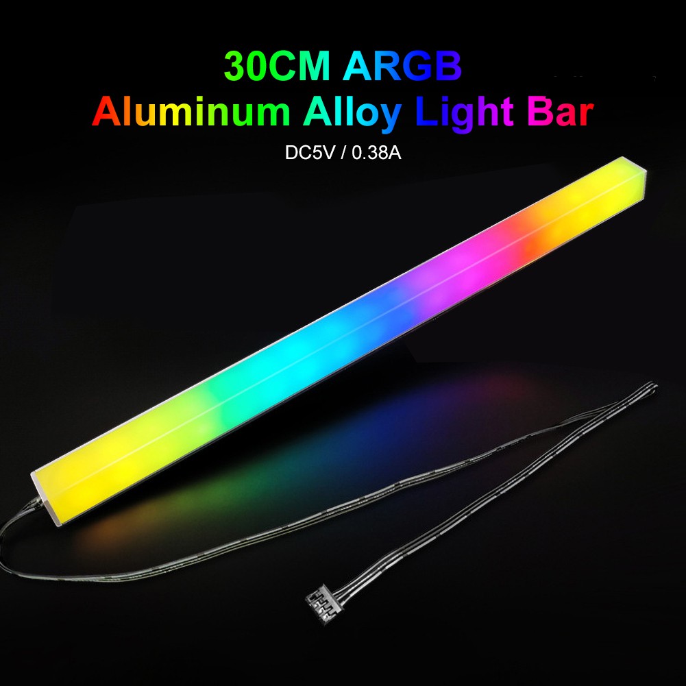 Dây Đèn Led Rgb Trang Trí Vỏ Máy Tính