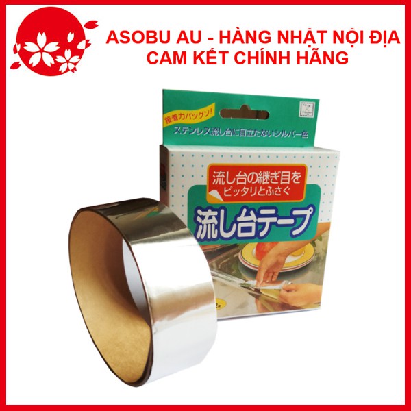 [GIẢM SỐC] Băng dính nhôm dán kẽ hở ở bếp, bồn rửa bát, bề mặt kim loại NỘI ĐỊA NHẬT BẢN