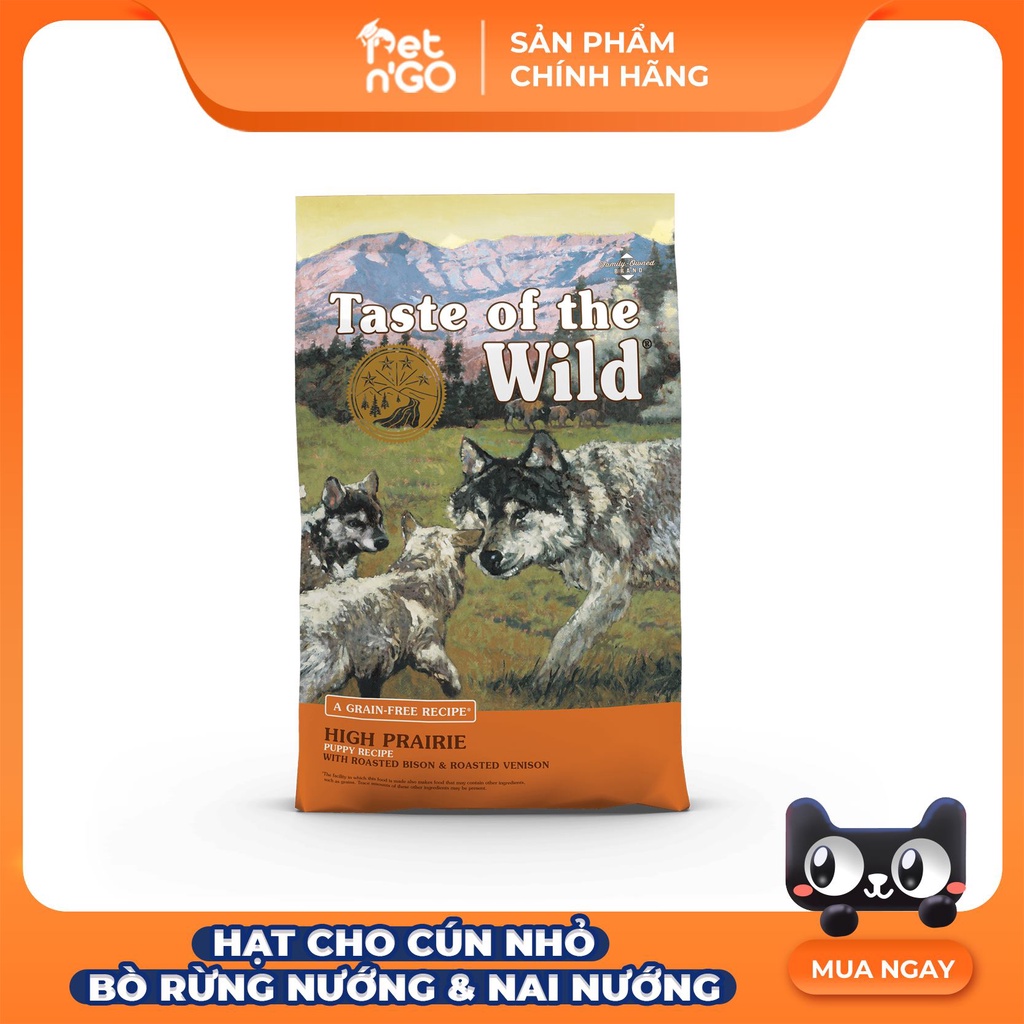 Thức Ăn Cho Chó Con Cao Cấp Taste of the Wild - Nhập khẩu Mỹ