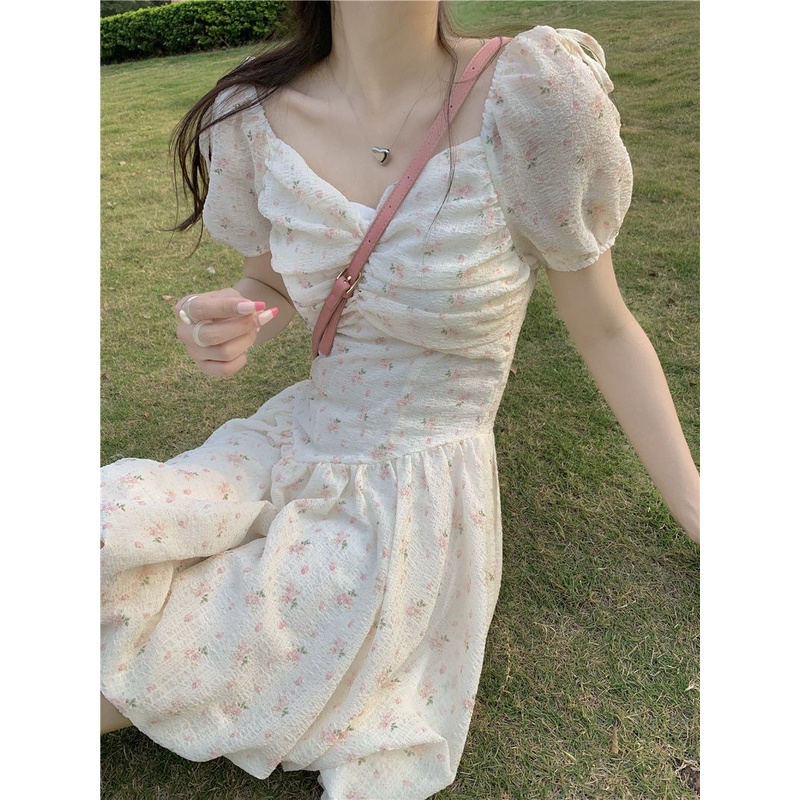 Đầm voan ZHELIHANGFEI ngắn chất lượng cao phong cách thời trang