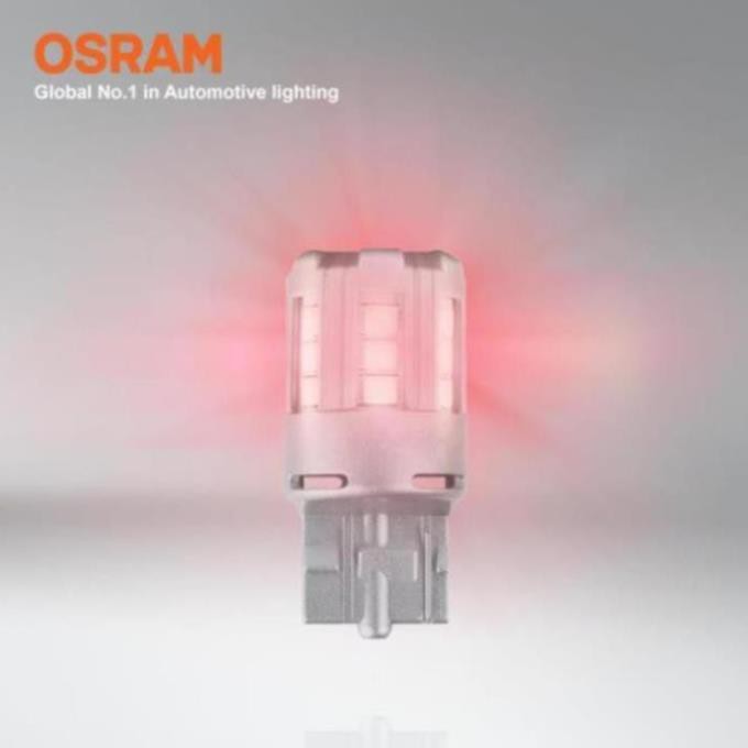 Bóng đèn led chân ghim nhỏ OSRAM STANDARD RETROFIT W21W 12v màu đỏ