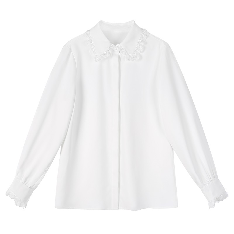 Rose blackpink Set Áo Sơ Mi Dài Tay Cổ Chữ V + Áo Khoác Len Không Tay Thời Trang Nữ