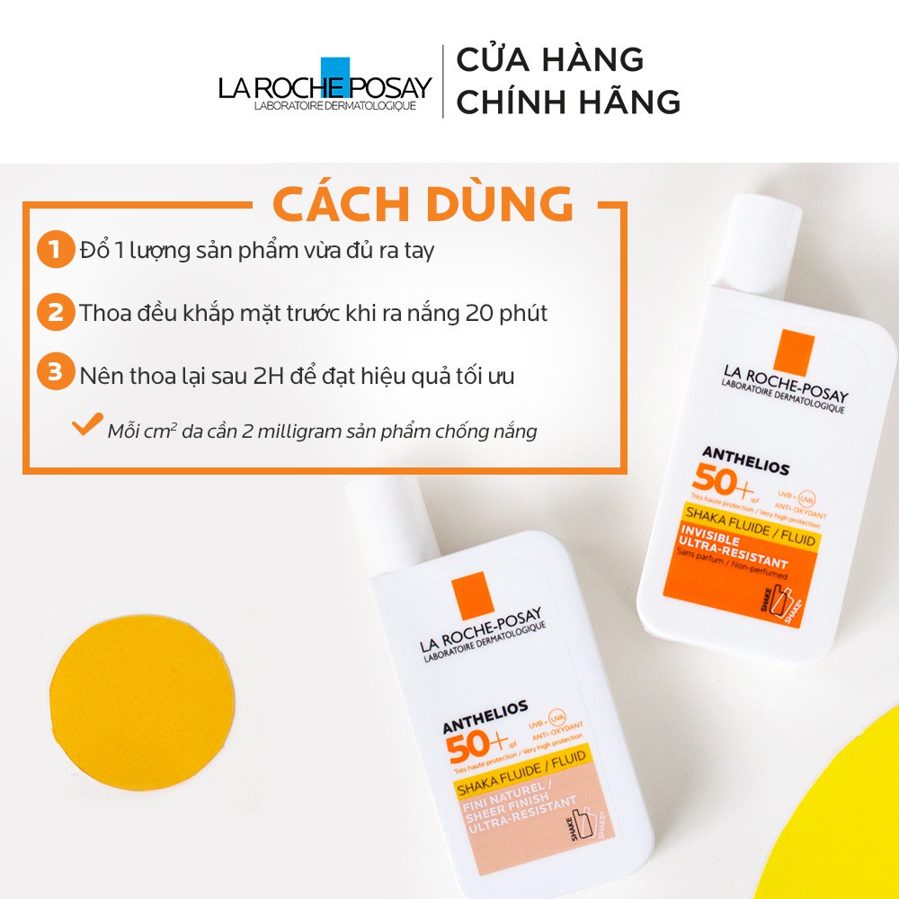 [Chính Hãng] Kem Chống Nắng LA ROCHE POSAY Anthelios XL SPF 50 + Fluid Ultra - Light | BigBuy360 - bigbuy360.vn