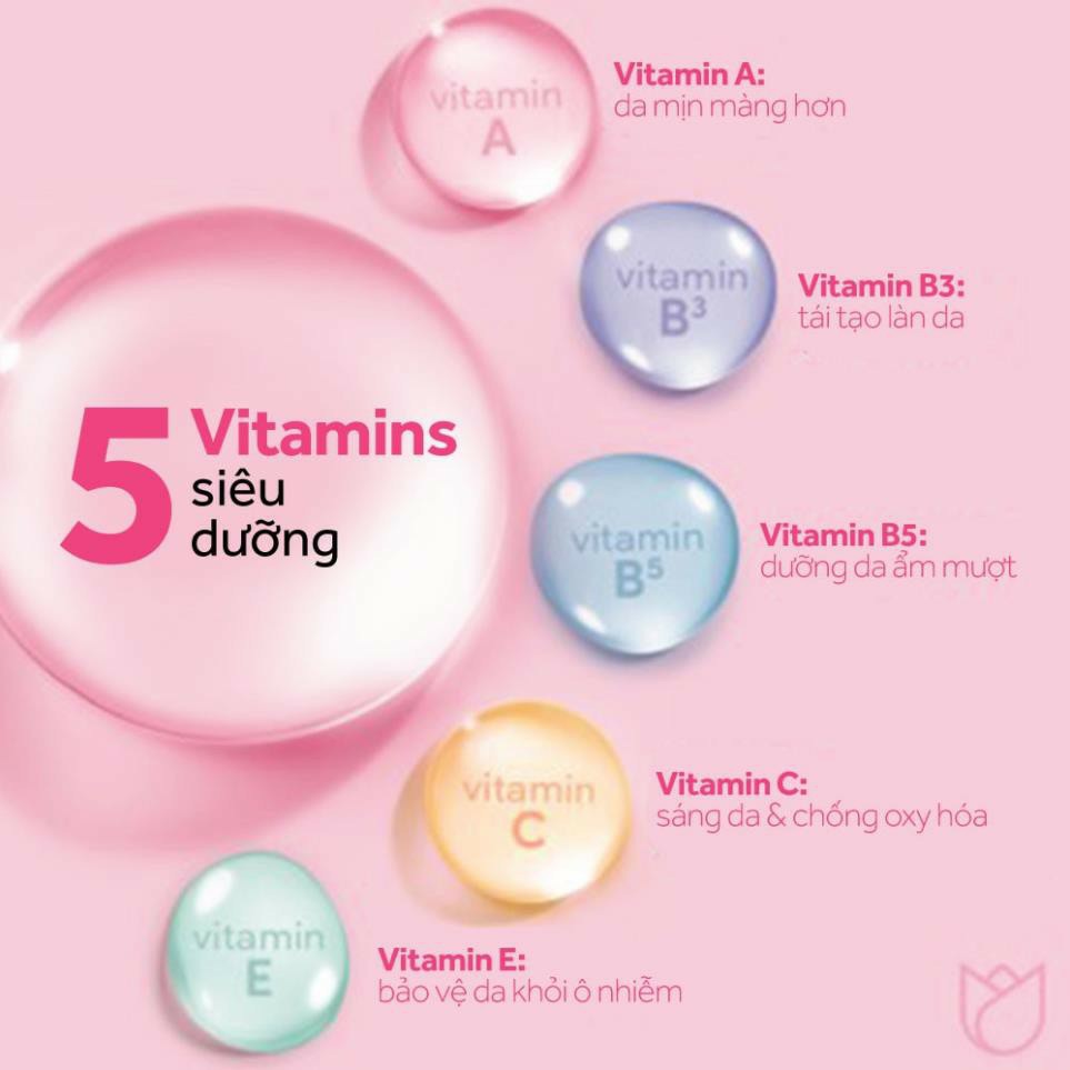 1 Chai Nước tẩy trang làm sáng da Pond's White Beauty Micellar Water Vitamin và Hoa hồng 100ml