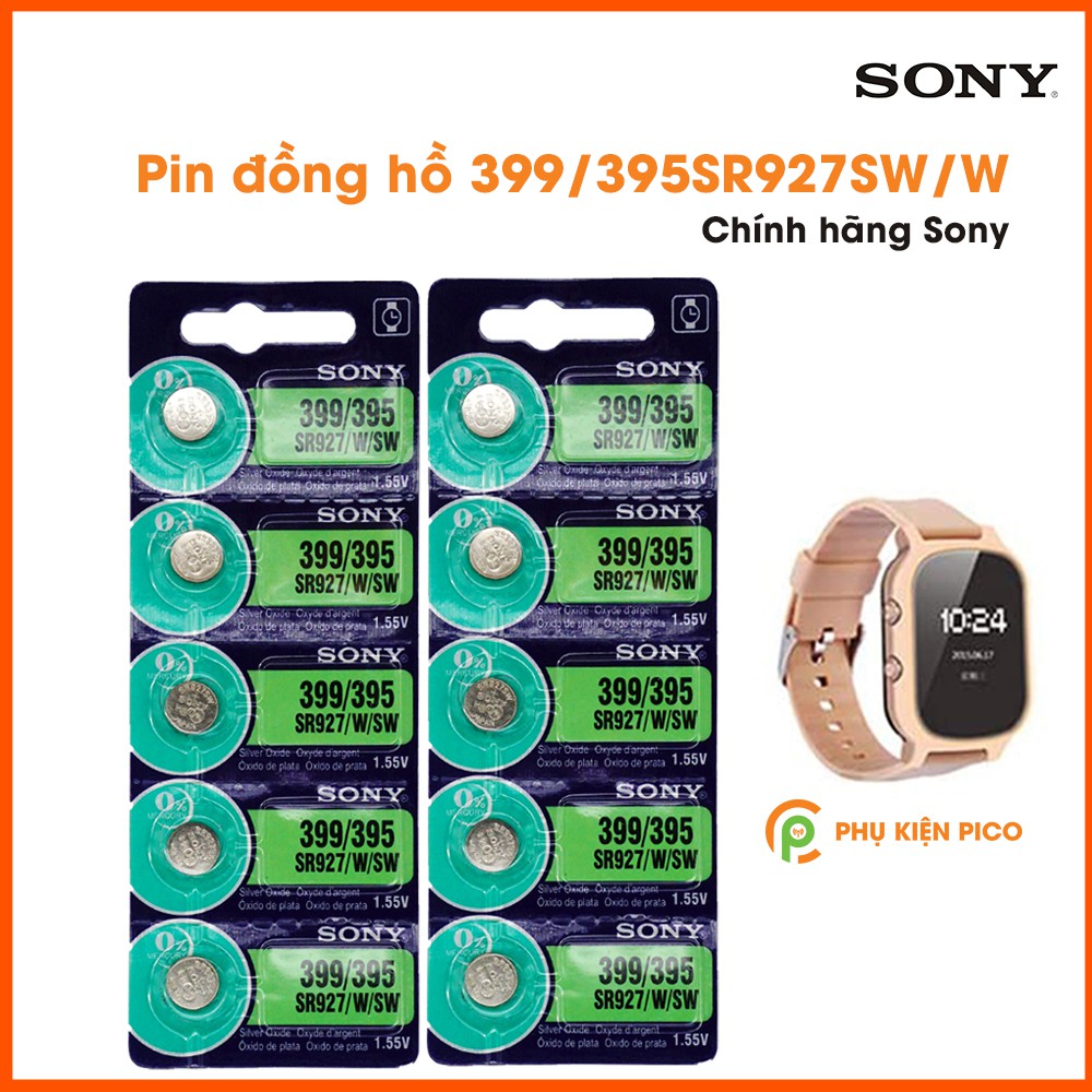 Pin Sony dùng cho pin đồng hồ, pin chìa khóa ô tô, pin chìa khóa xe máy chính hãng Sony Nhật Bản 1 viên 1.55V 3V