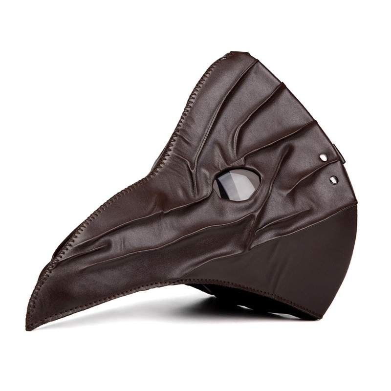 Mũi Dài Da PU Hóa Trang Bác Sĩ Phong Cách Steampunk