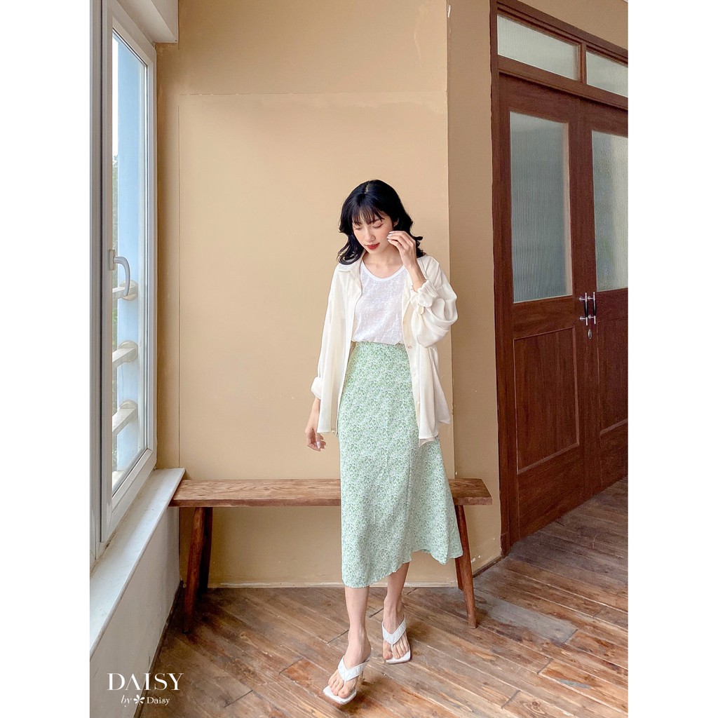 320554 - Chân váy voan hoa cạp chun sau | BigBuy360 - bigbuy360.vn