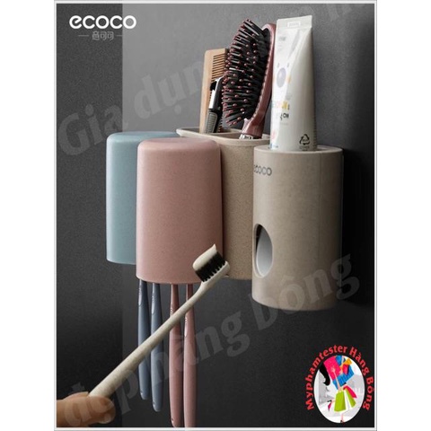 (Ecoco SIÊU RẺ) Kệ cắm chải lúa mạch Ecoco kèm cốc