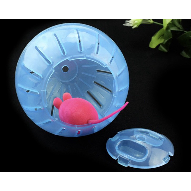 Bóng chạy hamster - Banh chạy đồ chơi cho hamster vận động trong suốt cao cấp