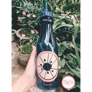 Bình nước 650ml ( nhựa chịu nhiệt)