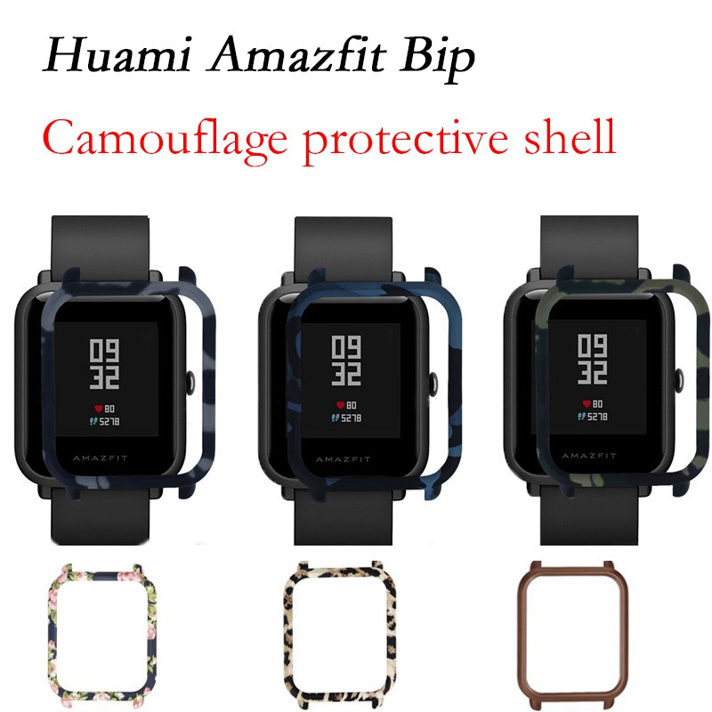 Ốp lưng đồng hồ thông minh Huami Amazfit Bip họa tiết rằn ri cho Xiaomi BIT PACE Lite Youth