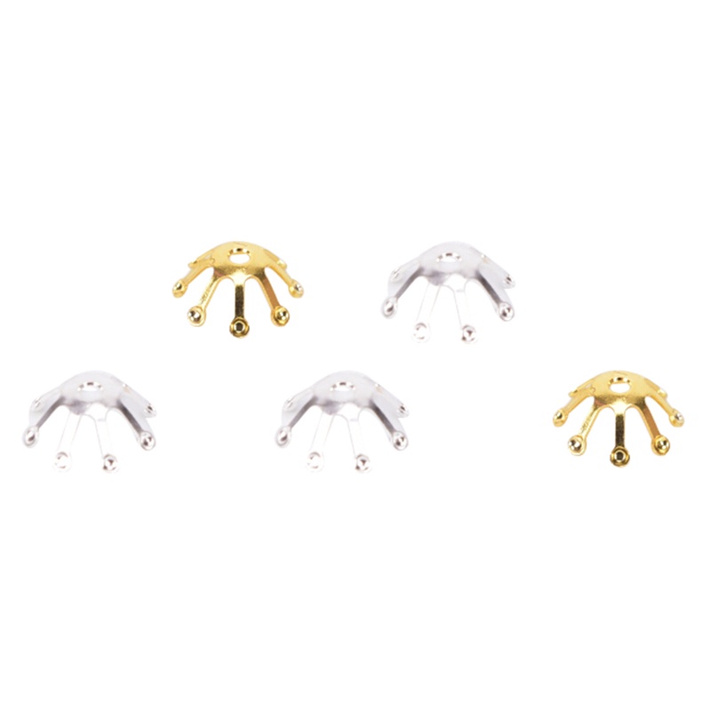 Bộ 20 Đầu Nối Hạt Hình Bông Hoa Dùng Làm Trang Sức