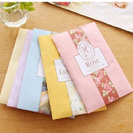 TÚI THƠM THẢO MỘC T1 Tinh Dầu Tự Nhiên Treo Phòng Ngủ - Gói Thơm Mini Để Tủ Và Móc Treo Trong Suốt T10