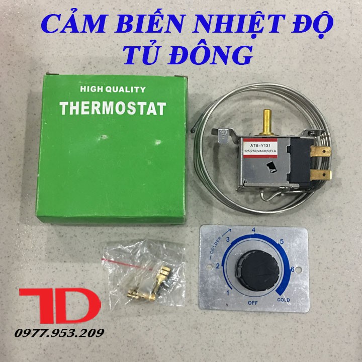 Cảm biến nhiệt độ tủ đông, THERMOSTAT Y131