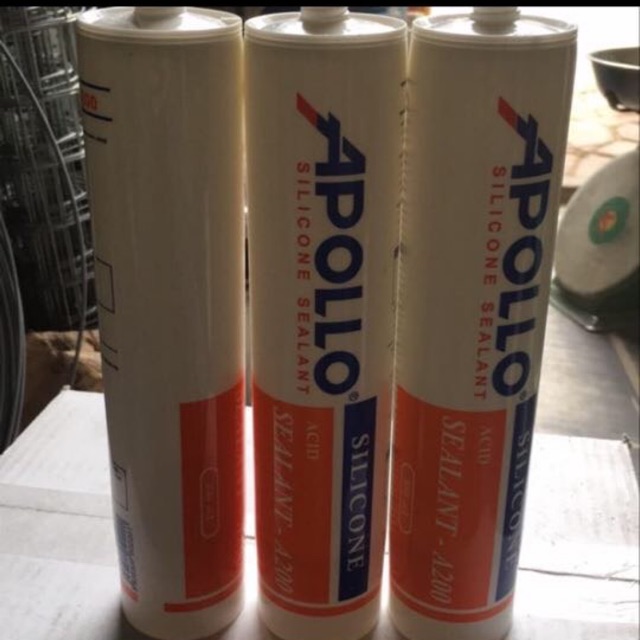 Keo Silicon APOLLO A200 trắng trong