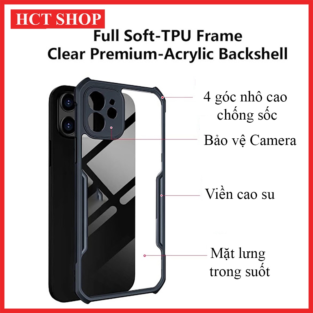 Ốp lưng iPhone chống va đập, chống sốc cho iPhone 6Plus, 7Plus, 8Plus, Xsmax, 11Promax, 12Promax, 13Promax