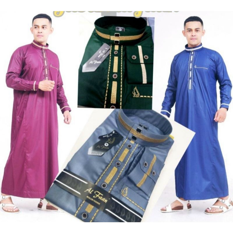 Áo dài nam hồi giáo,jubah muslim lelaki