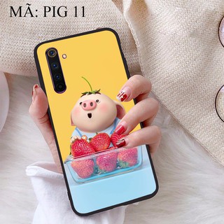 Ốp lưng Realme 6 Pro viền dẻo TPU BST Pig Cute