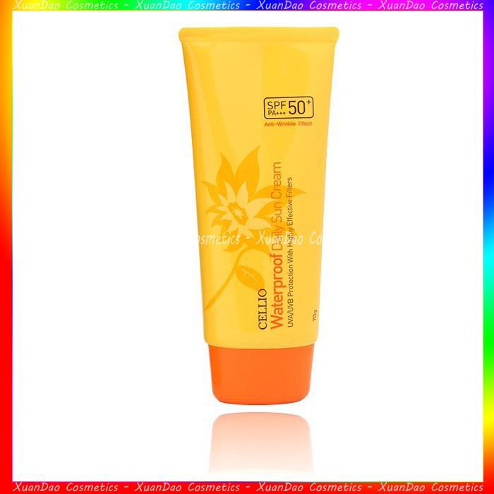 [XẢ HÀNG]  Kem Chống Nắng Cellio spf 50pa+ cellio waterproof daily sun cream Hàn Quốc. Cam Kết Chính Hãng | BigBuy360 - bigbuy360.vn