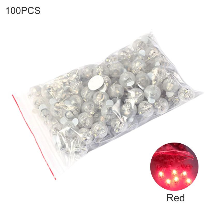 Đèn LED Tròn Mini Gắn Bong Bóng Trang Trí Tiệc