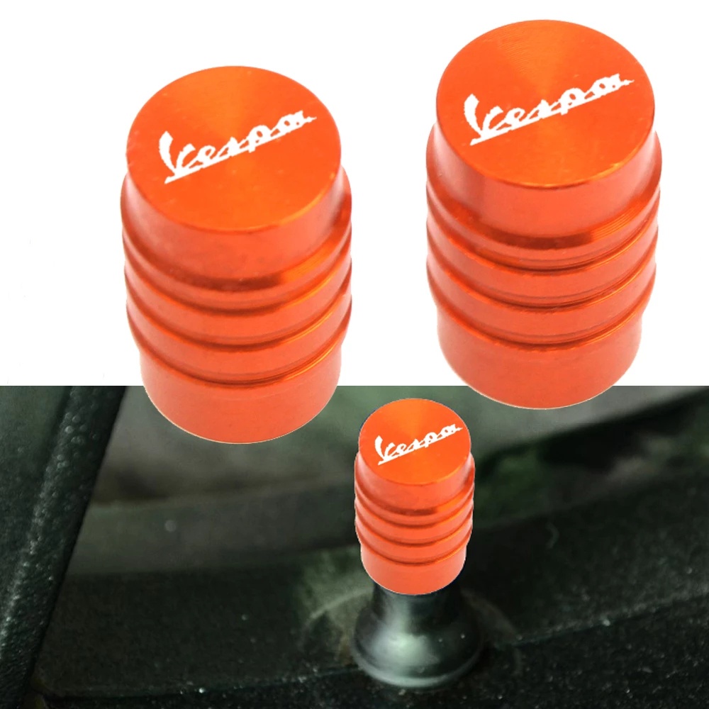 Nắp Van Bánh Xe CNC Cho Xe VESPA GTS GTV LX Primavera Sprint 125 150 250 300