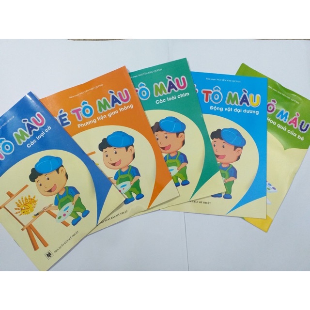 TẬP TÔ MÀU TÔ CHỮ TÔ SỐ CHO BÉ NHIỀU MẪU ĐA DẠNG