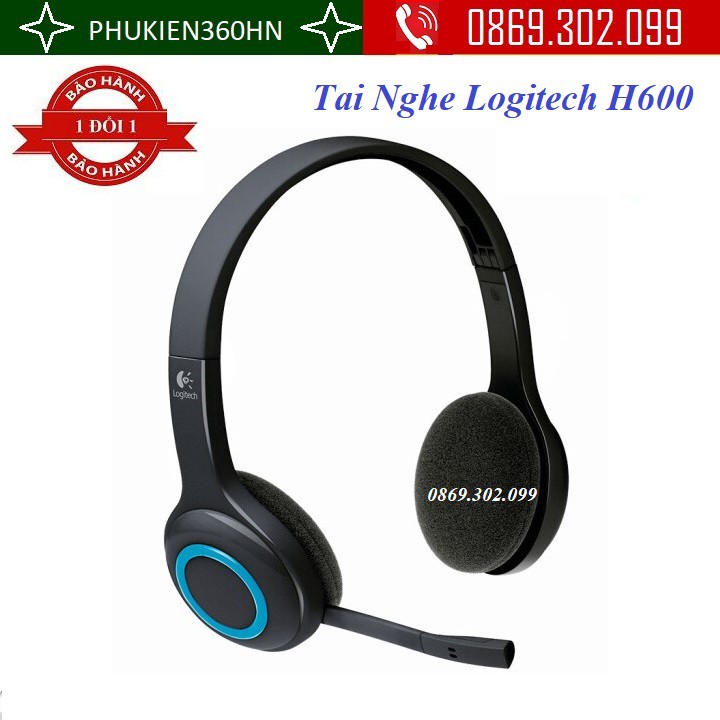 Tai Nghe Logitech H600 Không Dây Cao Cấp