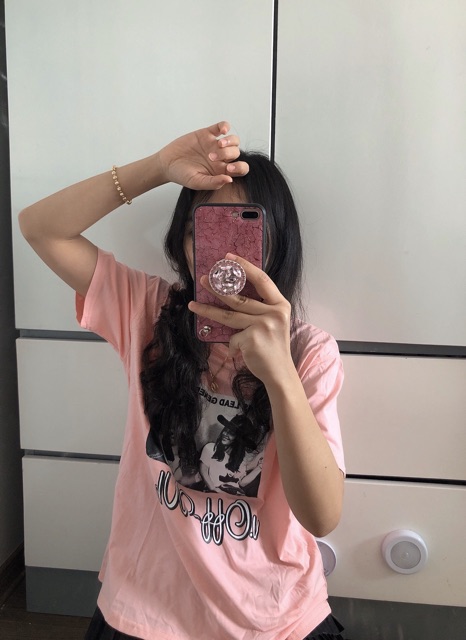 Áo Phông Nữ Quảng Châu Form Rộng chất Cotton freeship  ảnh thật clip