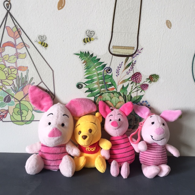 Set heo hồng và pooh