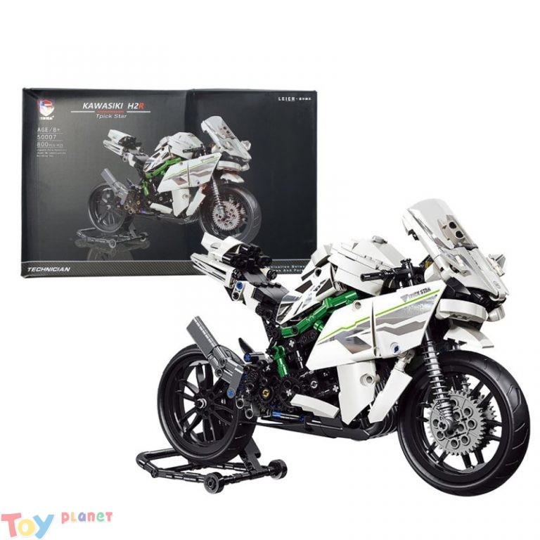 Xếp Hình Xe Moto Kawasaki H2R (800 pcs)