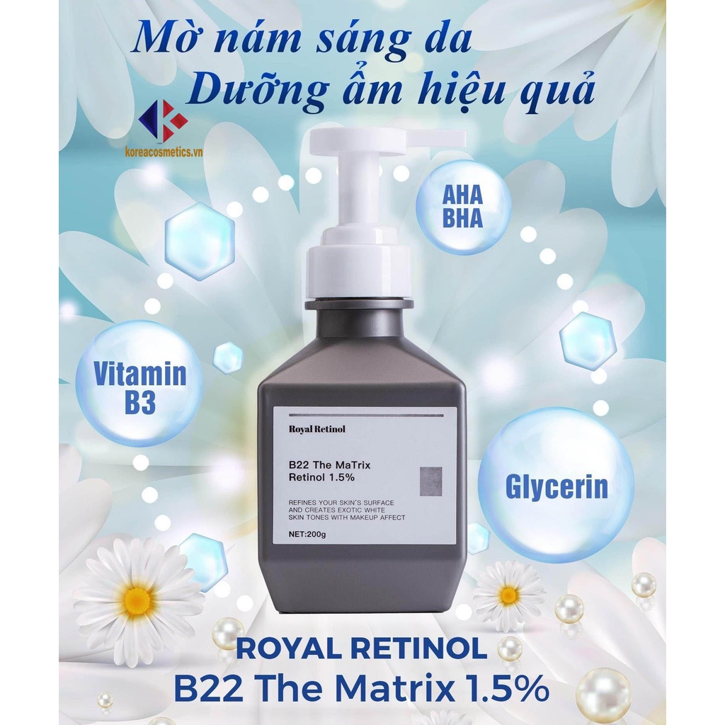 KEM Ủ TRẮNG BODY RETINOL B22