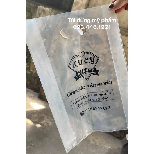 in túi ni lông giá rẻ, lấy nhanh. túi trong suốt hàng loại 1 in theo yêu cầu