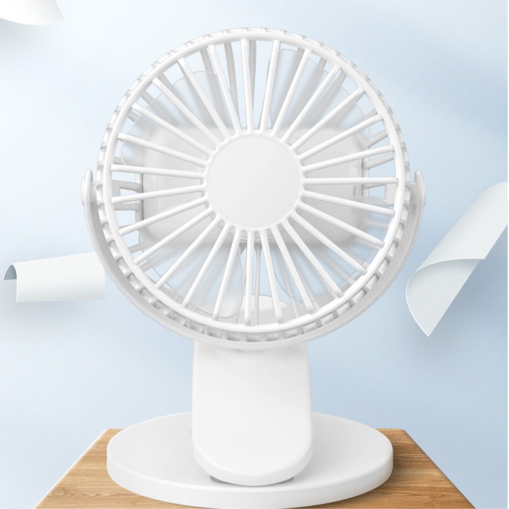 Quạt Mini | Quạt Kẹp Bàn Thích hợp cho dân Văn Phòng, Xoay 360 độ, Kẹp chắc chắn – Siêu Mát - Quạt tích điện mini | BigBuy360 - bigbuy360.vn