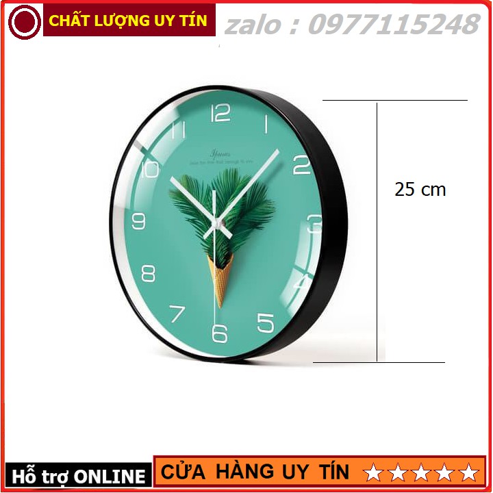 Đồng Hồ Treo Tường Kim Trôi Mẫu Hiện Đại