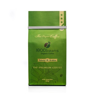 500gr cà phê thượng hạng robusta thương hiệu 1800beans