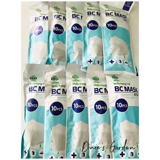 [ Set 50 chiếc - 100 chiếc ] Khẩu trang KF94 Chống Bụi Mịn và Kháng Khuẩn Hàng Cao Cấp | BigBuy360 - bigbuy360.vn