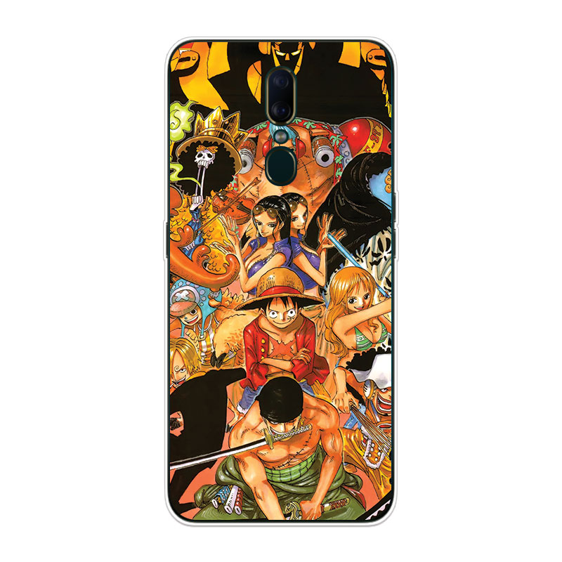 Ốp Lưng Oppo F7 F9 F11 Pro TPU mềm Case One Piece Ace