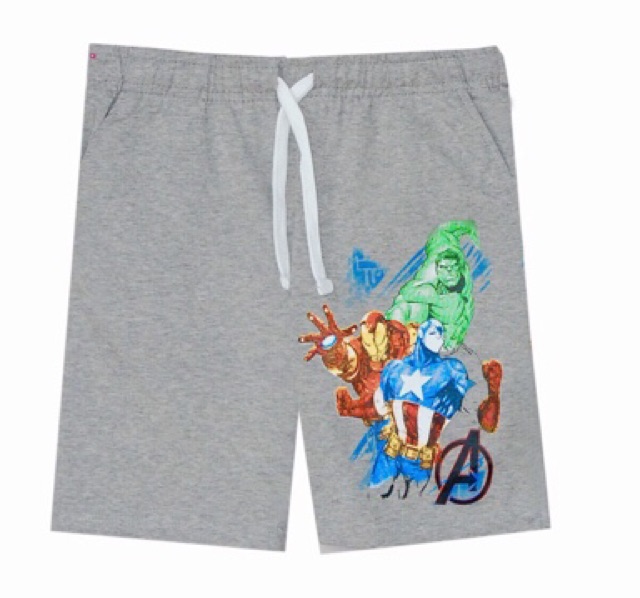 Quần short marvel