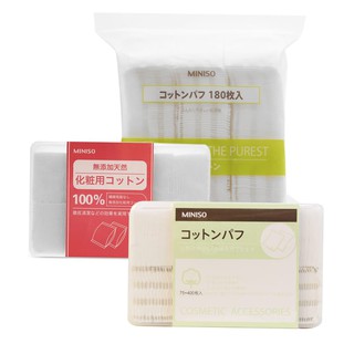 475 miếng_Hộp Bông Tẩy Trang Miniso