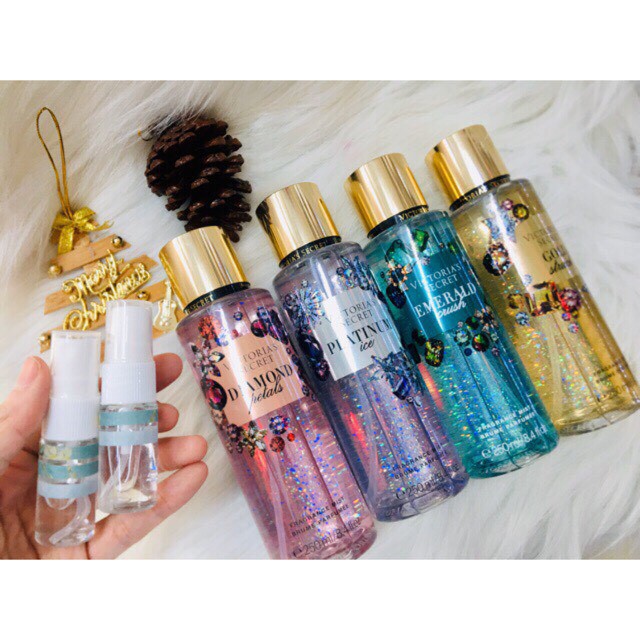 𝗕𝗢𝗗𝗬𝗠𝗜𝗦𝗧𝗣𝗘𝗥𝗙𝗨𝗠𝗘⚜️Xịt Thơm Body Victoria’s Secret Emerald Crush 250ml