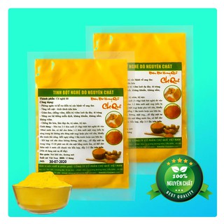 Tinh Bột Nghệ Đỏ Nguyên Chất Gói 20gr/50gr/100gr