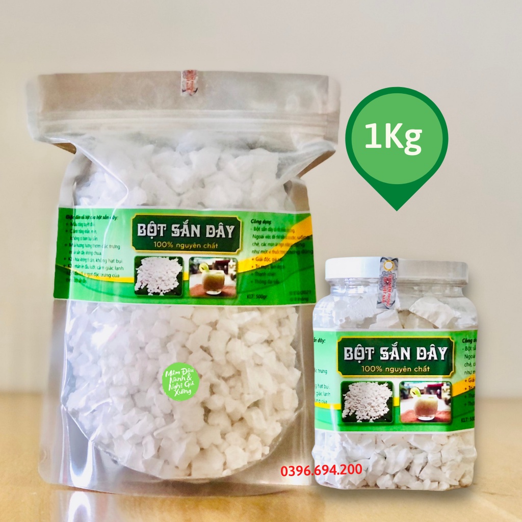 1Kg Bột sắn dây ngon nguyên chất có chứng nhận An Toàn Thực Phẩm