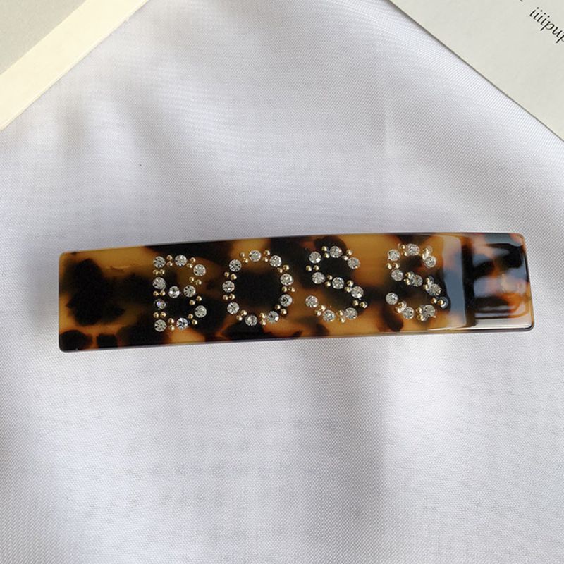 Kẹp Tóc Chữ Nhật Đính Đá 20 Kiểu Hàn Quốc Cho Nữ