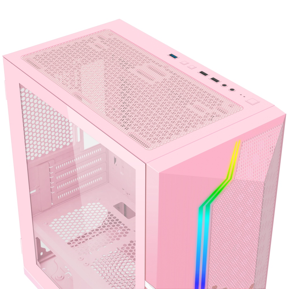 Vỏ case XIGMATEK GEMINI II 3FB - PREMIUM GAMING M-ATX, KÈM 03 FAN XIGMATEK X22B