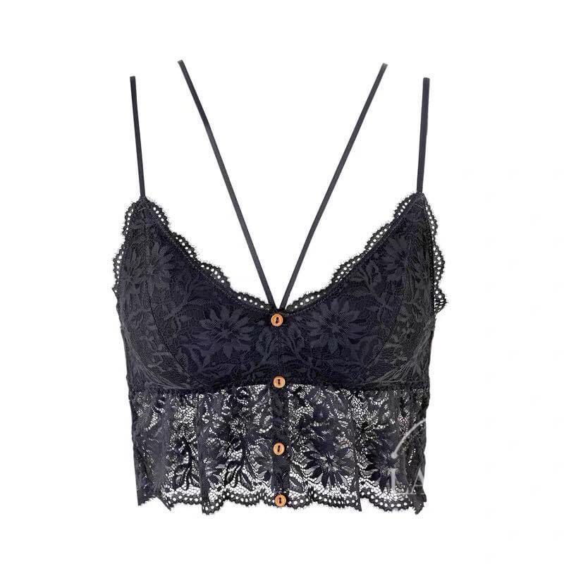 Áo bra ren dây chéo ngực QC